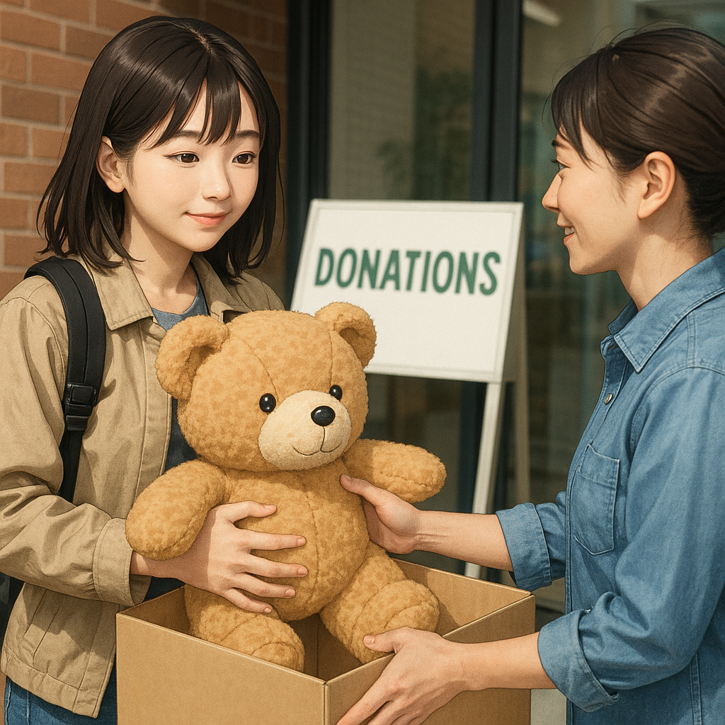 ぬいぐるみ寄付 持ち込み